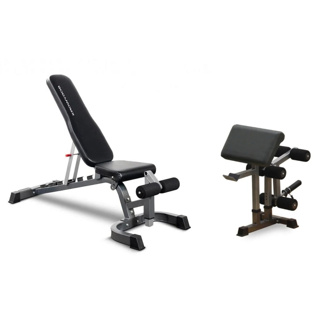 Bodyworx HD FID Bench C430UB with Preacher & Leg Attachment Package