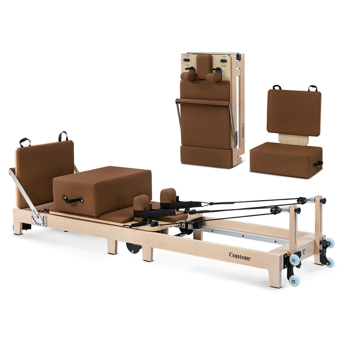 Contour Wooden Folding Reformer Machine – Espresso