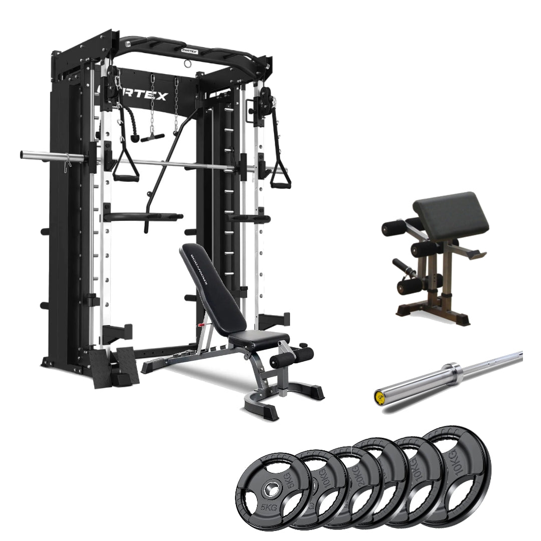 CORTEX SM-26 Smith Machine – 90Kg Weight Package Bundle