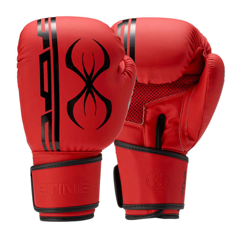Armaplus Boxing Gloves - Red/Black - Gym Equipment Melbourne