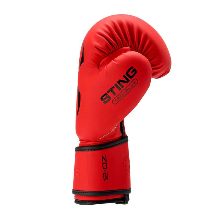 Armaplus Boxing Gloves - Red/Black - Gym Equipment Melbourne