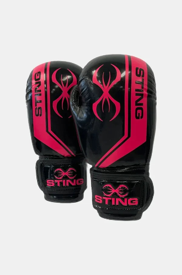 Armalite Boxing Gloves - Pink/Black - Gym Equipment Melbourne