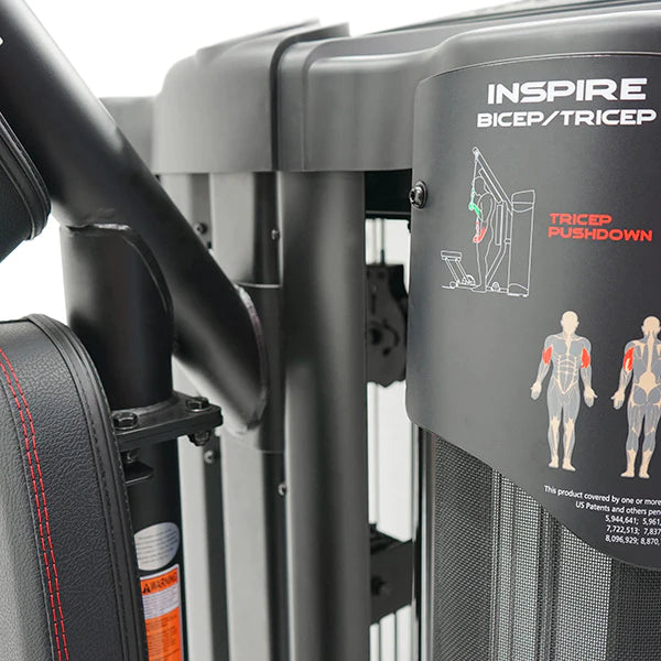 Inspire Bicep/Tricep - Dual Weight Stack - Gym Equipment Melbourne