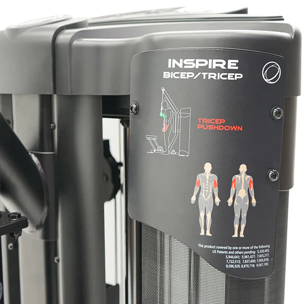 Inspire Bicep/Tricep - Dual Weight Stack - Gym Equipment Melbourne