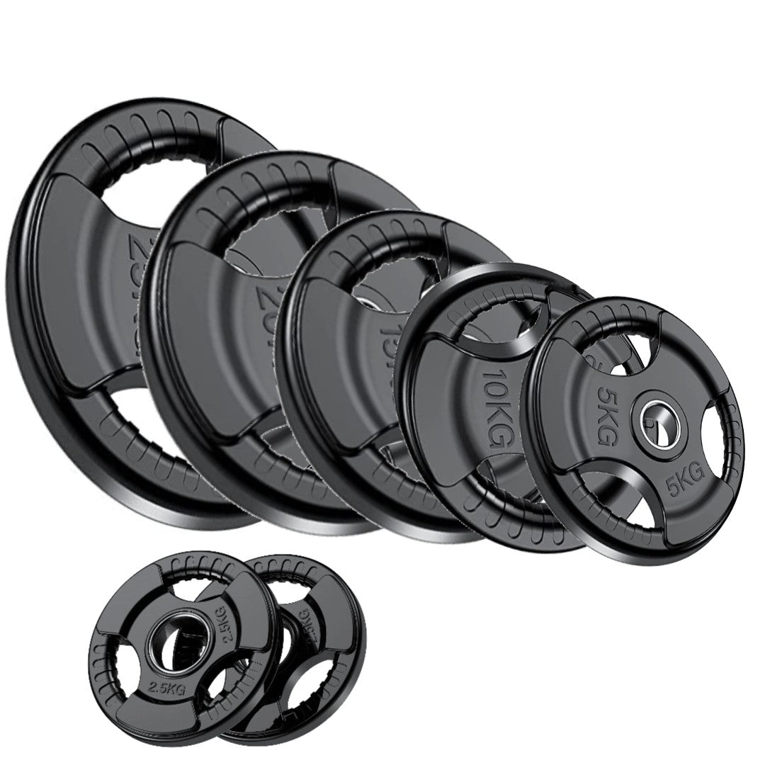 Olympic Rubber Weight Plates Package - 2.5kg to 20kg