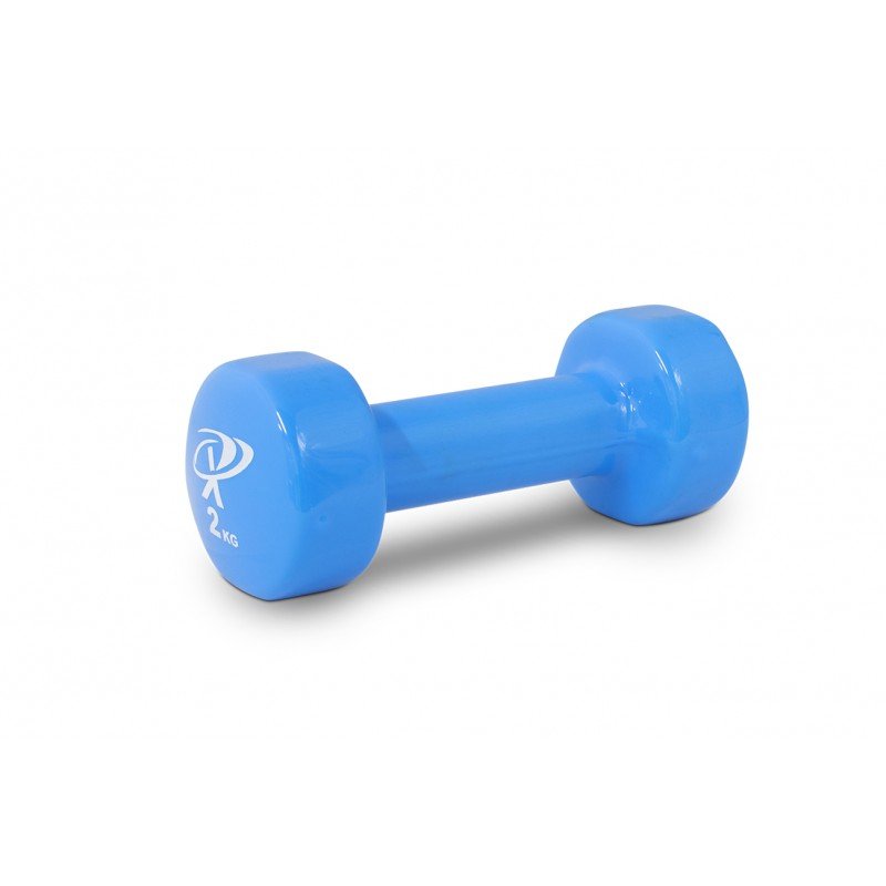 2kg Vinyl Dipped Dumbbell - Single - Gym Equipment Melbourne