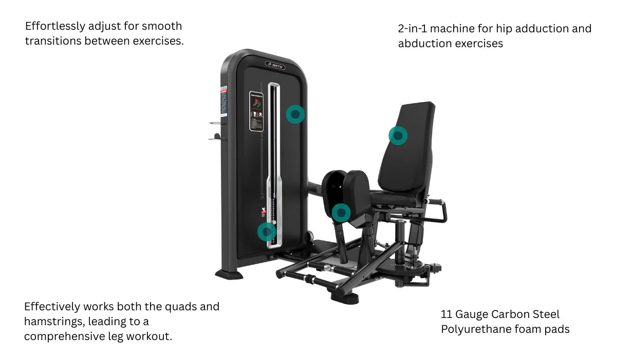 Thigh Abductor & Adductor Pin Loaded Machine