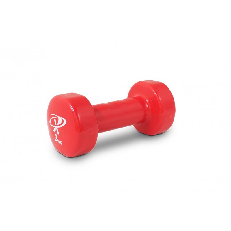 3kg Vinyl Dipped Dumbbell - Single - Gym Equipment Melbourne