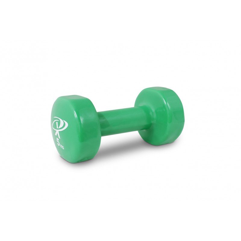 5kg Vinyl Dipped Dumbbell - Single - Gym Equipment Melbourne