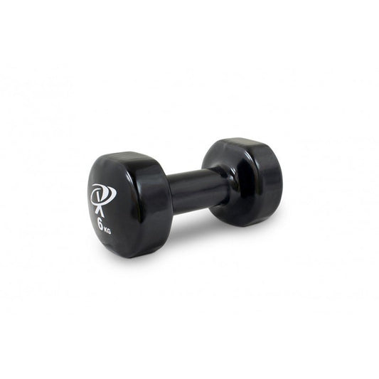 6kg Vinyl Dipped Dumbbell - Single - Gym Equipment Melbourne