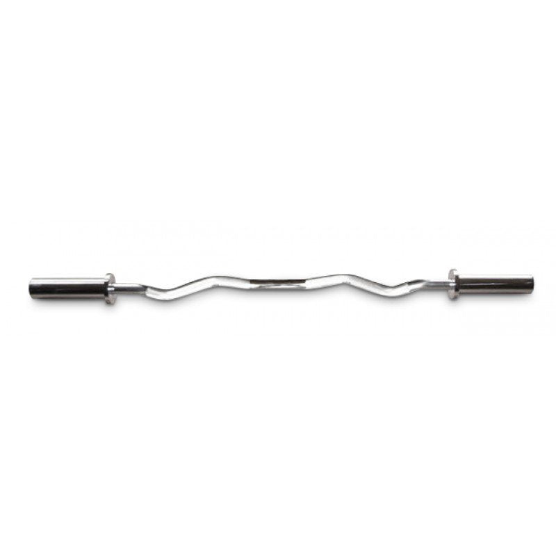 Bodyworx Olympic Curl Bar with Collars - 50mm - Gym Equipment Melbourne