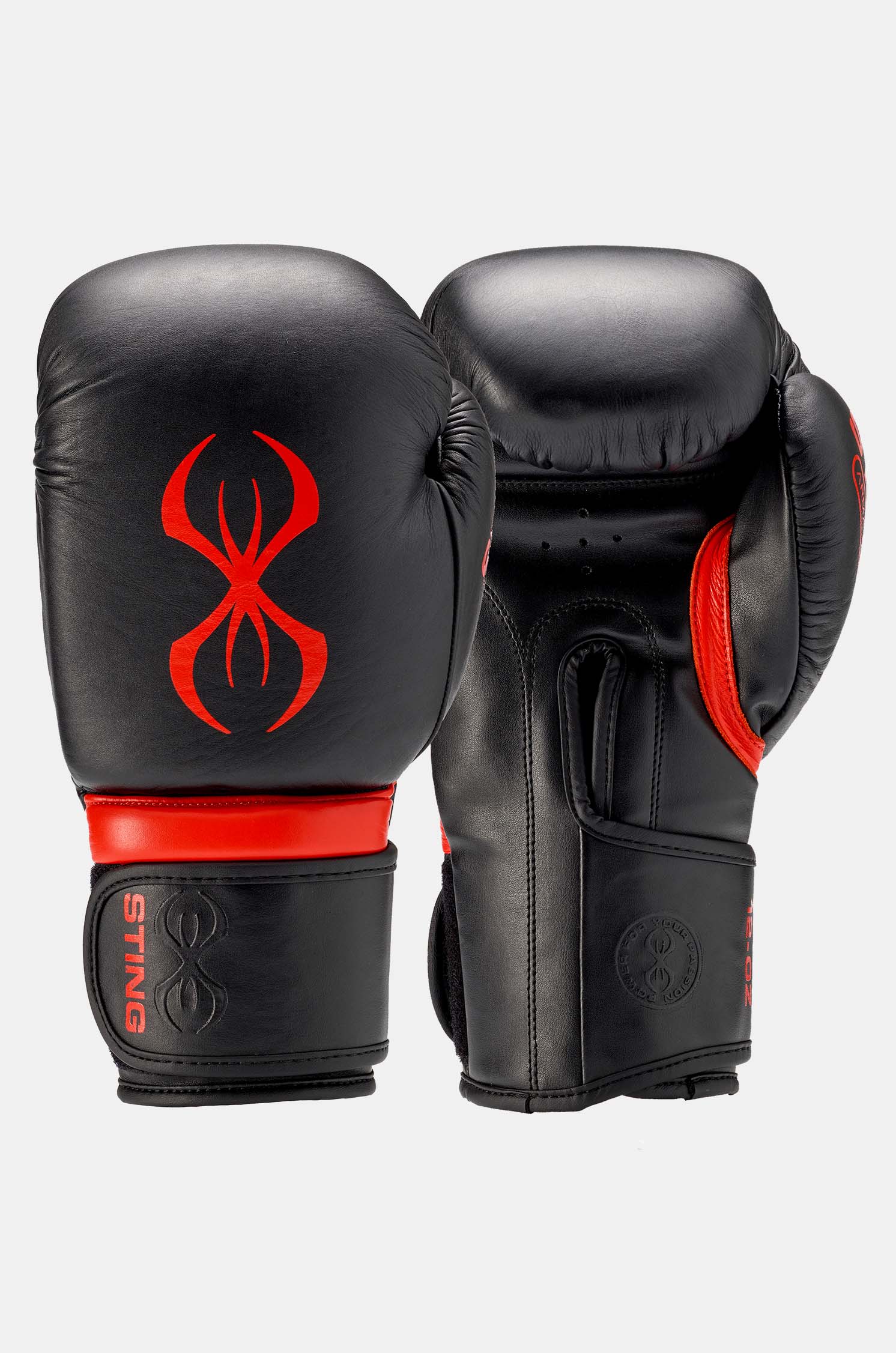 Arma Pro Boxing Gloves - Black/Red - Gym Equipment Melbourne