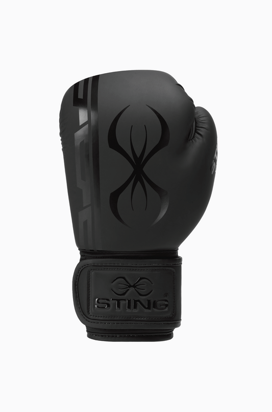 Armaplus Boxing Gloves Matte Black - Gym Equipment Melbourne