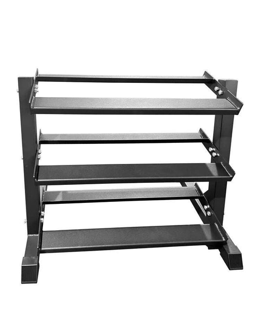 3 Tier Dumbbell Rack – Holds 9-10 Pairs