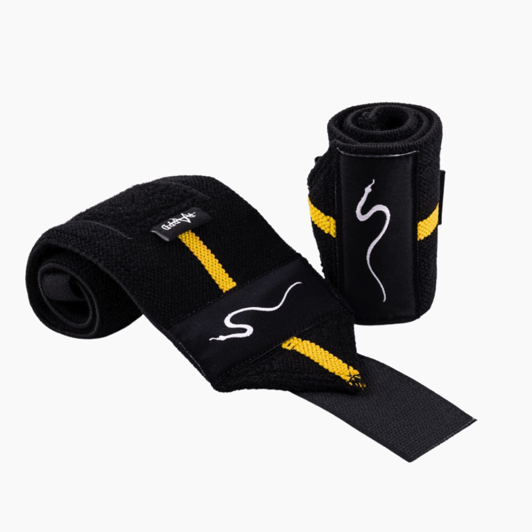 Rappd 13 Inch Wrist Wraps - Gold