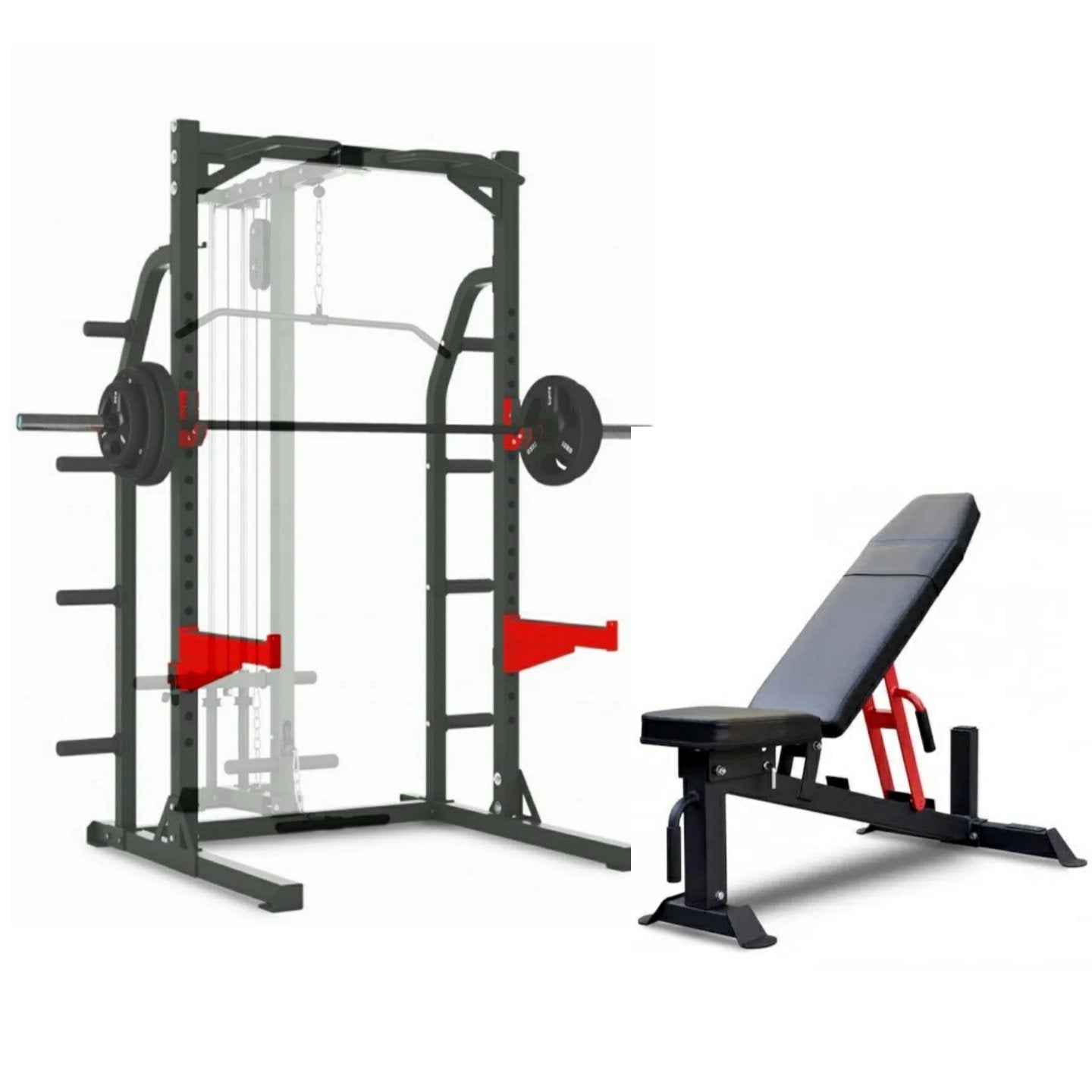 Pivot Heavy Duty Half Rack Package - Gym Equipment Melbourne