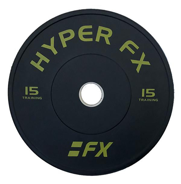 Commercial Bumper Plates - Black - 5kg to 25kg - Gym Equipment Melbourne