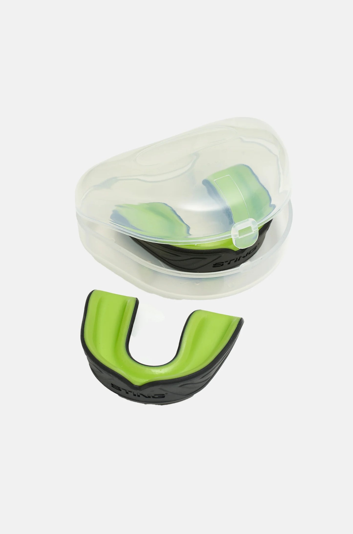 Power Gel Sports Mouthguard - Black/Green