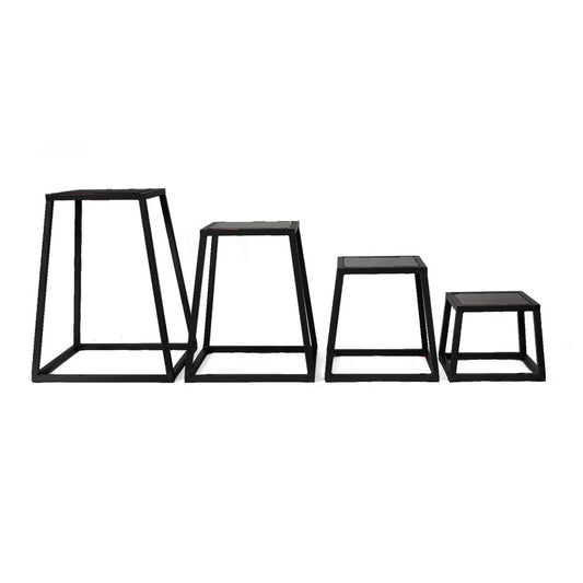 Set of 4 Plyometric Steel Boxes