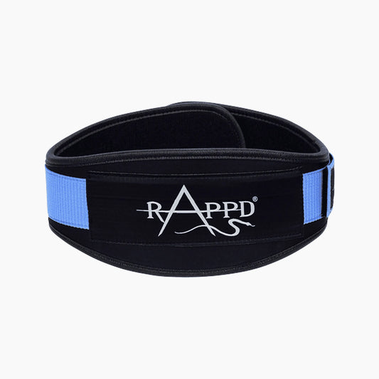 Rappd 4″ Neoprene Training Belt – 9mm (Blue)