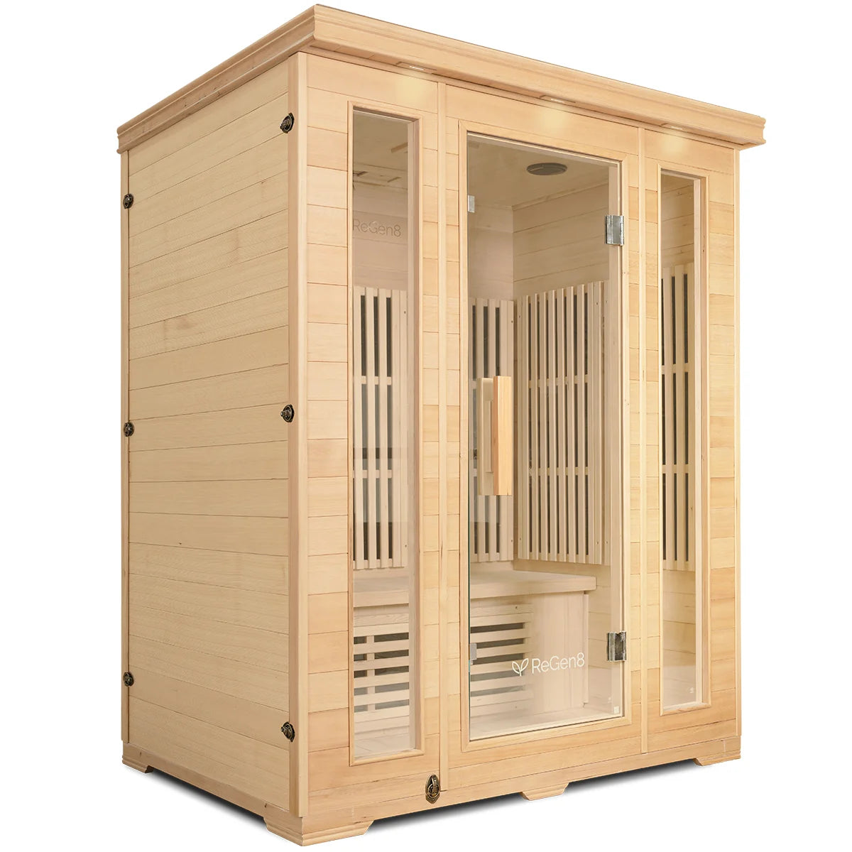 ReGen8 Trio Indoor – 3 Person Infrared Sauna (Natural)
