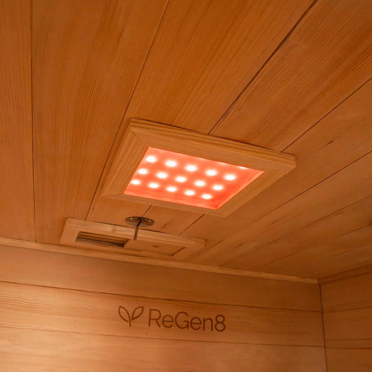 ReGen8 Trio Outdoor - 3 Person Infrared Sauna (Natural)