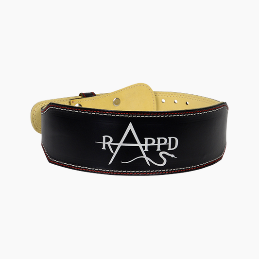 Rappd 4 Inch Leather Weight Belt - Gym Equipment Melbourne