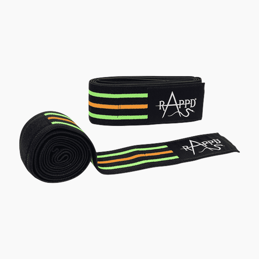 Rappd Knee Wraps Brawn - 2.0m - Gym Equipment Melbourne