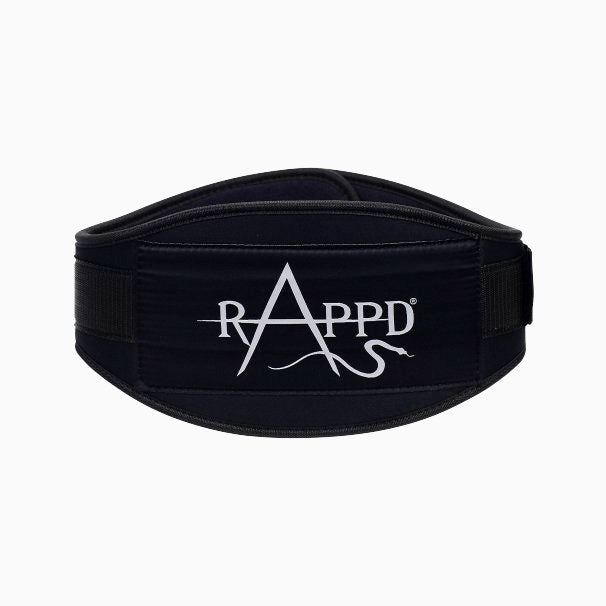 Rappd 6 Inch Neoprene Training Belt - 9mm - Gym Equipment Melbourne