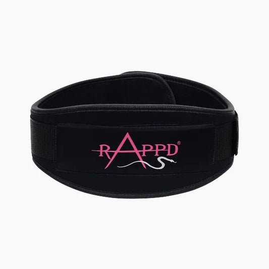 Rappd 4″ Neoprene Training Belt – 9mm (Pink)