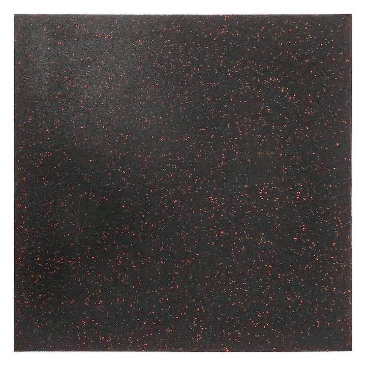 Premium Gym Flooring 1m x 1m x 15mm - Red Fleck - Gym Equipment Melbourne