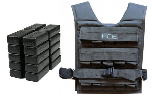 HCE Weighted Vest - 30kg Set - Gym Equipment Melbourne