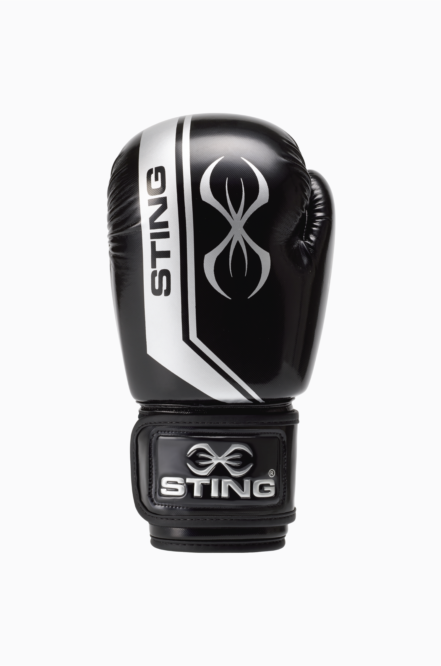 Armalite Boxing Gloves - Black/Silver - Gym Equipment Melbourne