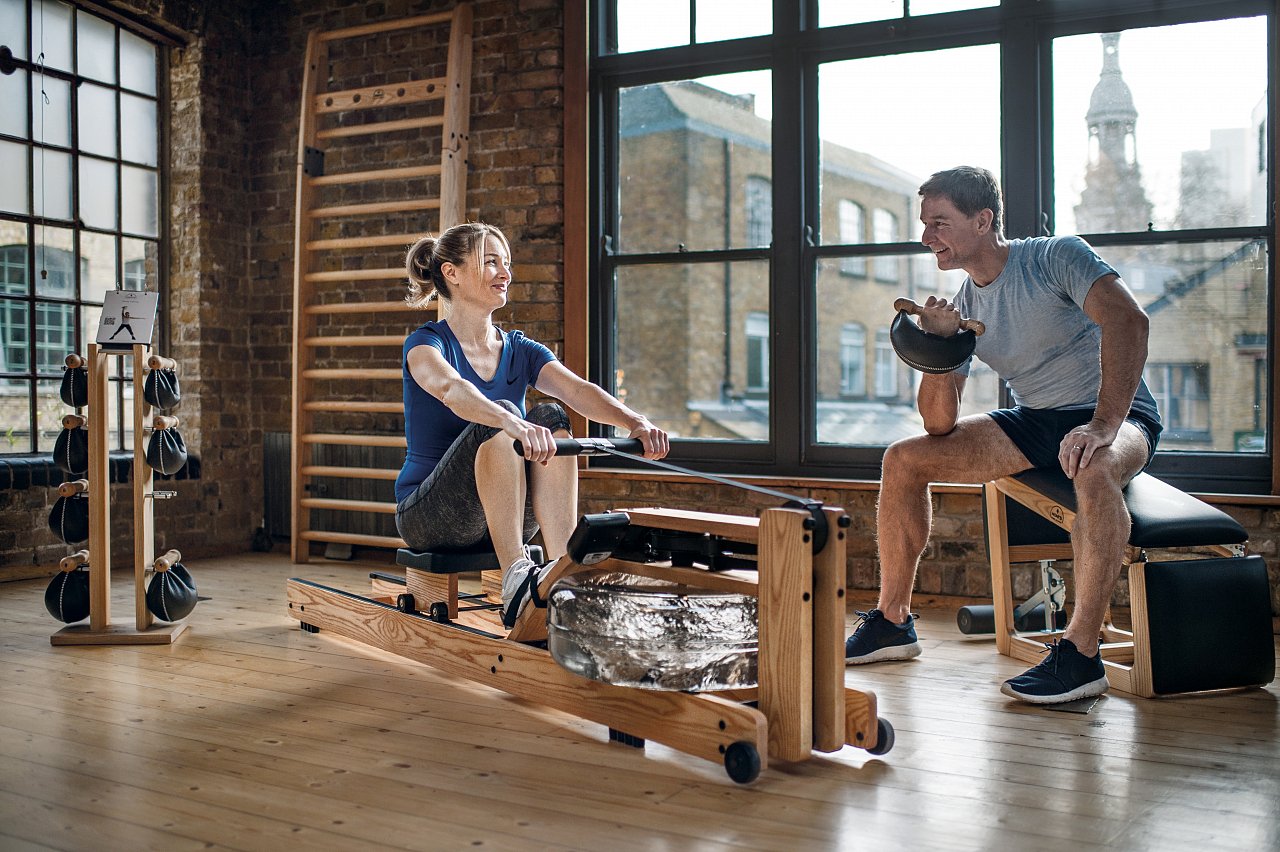 WaterRower Oxbridge Rowing Machine (Cherry Wood) - Gym Equipment Melbourne