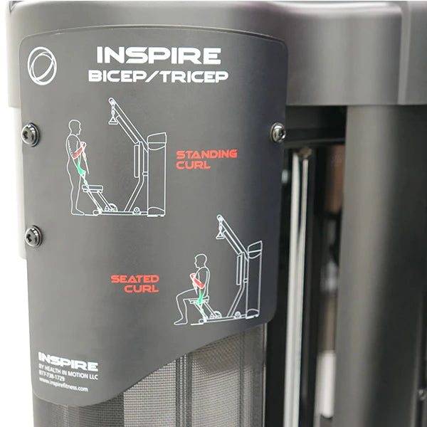 Inspire Bicep/Tricep - Dual Weight Stack - Gym Equipment Melbourne