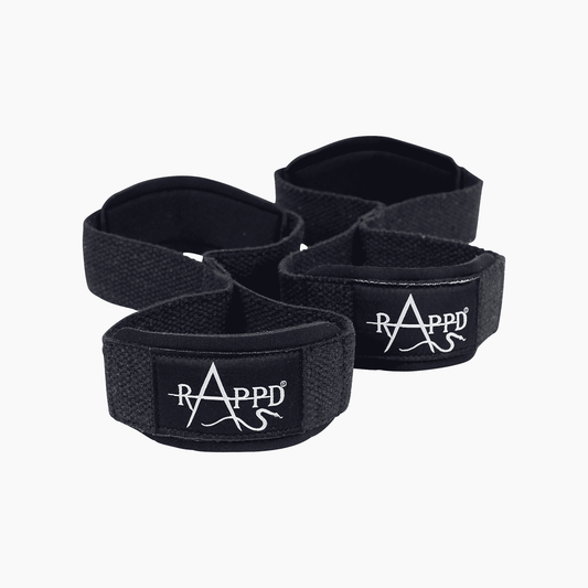 Rappd Figure 8 Lifting Straps - Gym Equipment Melbourne