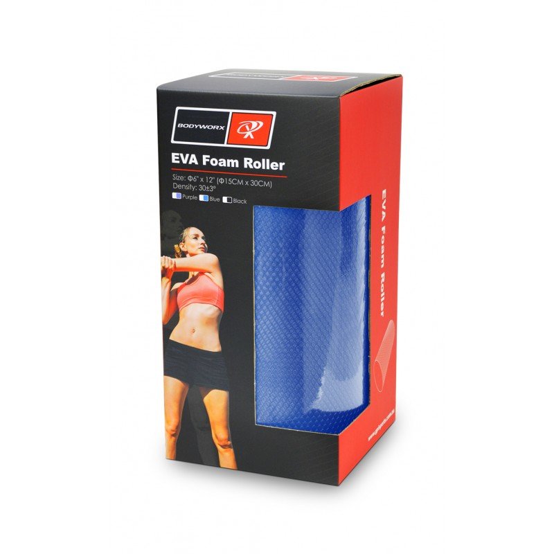 Bodyworx Foam Roller - Blue (12")