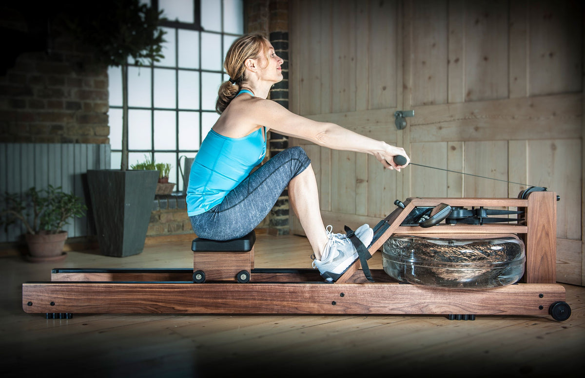 Walnut Rowing Machine WaterRower Walnut Rowing Machine – Gym Equipment Melbourne